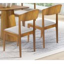 Ver imagem 2 de Cadeiras para Mesa de Jantar Madeira Maciça - Brindisi - Art Salas
