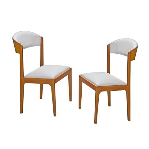 Cadeiras para Mesa de Jantar Madeira Maciça - Brindisi - Art Salas