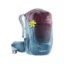 Ver imagem 1 de Mochila para bike Deuter modelo feminino para longas pedaladas e até para hiking Trans Alpine PRO