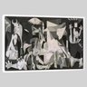 Quadro Reprodução Guernica 95x63 Moldura Branca - 1