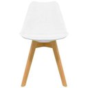 Ver imagem 1 de Cadeira Moscou Sala de Jantar Branco -
