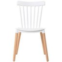 Ver imagem 3 de Kit 2 Cadeiras Tóquio Sala de Jantar Branco -