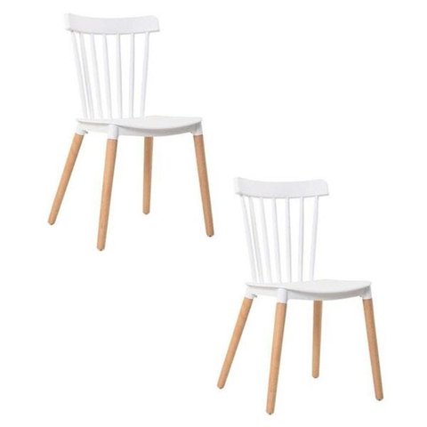 Kit 2 Cadeiras Tóquio Sala de Jantar Branco -