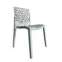 Ver imagem 1 de “kit 6 Cadeiras Gruvyer Prata – Polipropileno, Empilhável para Cozinha e Área Gourmet