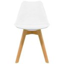 Ver imagem 2 de Kit 2 Cadeiras Moscou Sala de Jantar Branco -