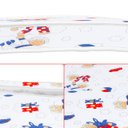 Ver mais imagens de Colchão Berço Americano Baby Luxo Impermeável D18 Estampado 70x130cm