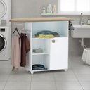 Ver imagem 3 de Tabua de Passar Roupa Mariana com Balcao Branco Reajl Moveis