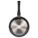 Ver imagem 3 de Frigideira Antiaderente Marmore Ceramico Indução 22cm Preto