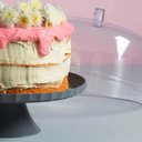 Ver imagem 3 de Kit 4 Cúpulas para Prato de Bolo 30cm Tampas Boleira Natural Padaria Confeitaria Lancheria ou