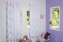 Ver imagem 1 de CORTINA DUALTEX VOIL INFANTIL BORBOLETA 280x180 CM PARA QUARTO
