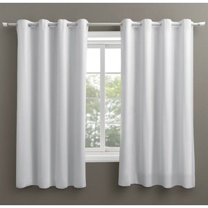Cortina Dia A Dia Blackout Liso 280x160 Branca para Sala, Quarto e Escritório