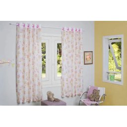 Cortina Dia A Dia Voil Infantil Coruja com Blackout 280x180 cm para Quarto - 1
