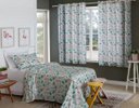 Ver imagem 1 de CORTINA INFANTIL ESTAMPADA UNICÓRNIO ARCO-IRIS 280x180 CM