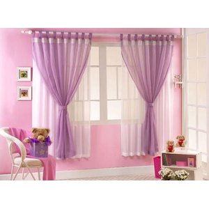 Cortina de Voil Dualtex Infantil Giulia Branca 280x180 Cm para Quarto