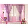 Cortina de Voil Dualtex Infantil Giulia Branca 280x180 Cm para Quarto - 1