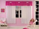 Ver imagem 1 de CORTINA DE VOIL COM FORRO DUALTEX INFANTIL BIA 280x180 CM PARA QUARTO COM LAÇO