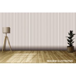 Papel De Parede Adesivo Ripado Madeira Lavável Cozinha 3 metros Teu Adesivo Papel De Parede Adesivo  - 4