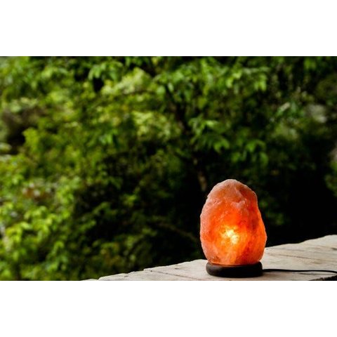 Luminária de Sal Rosa do Himalaia - 1 a 2kg - 110v
