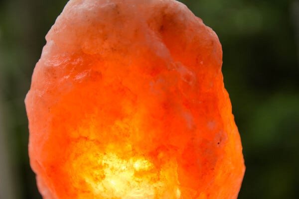 Luminária de Sal Rosa do Himalaia - 1 a 2kg - 110v - 5