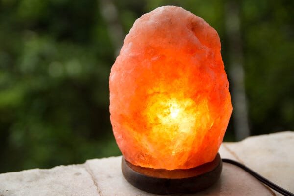 Luminária de Sal Rosa do Himalaia - 1 a 2kg - 110v - 4