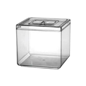 Pote Quadrado Cristal 5 Litros