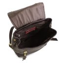 Ver imagem 3 de Mochila Feminina de Couro Michele – Marrom Café