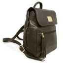 Ver imagem 2 de Mochila Feminina de Couro Michele – Marrom Café