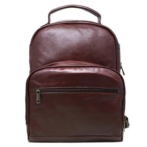 Mochila de Couro Theo – Pinhão