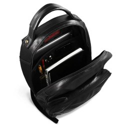 Mochila de Couro Theo – Preto - 3