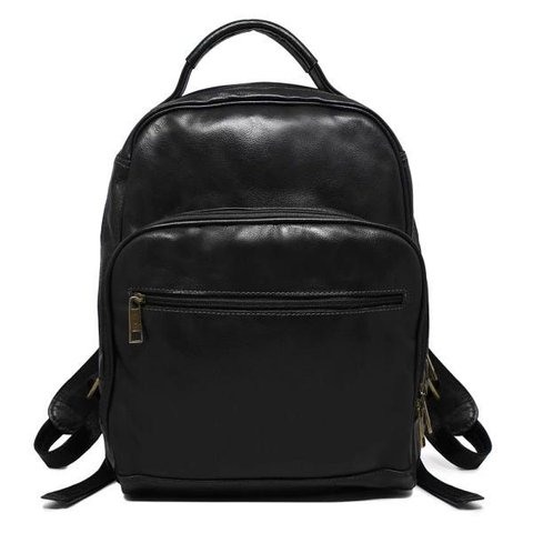 Mochila de Couro Theo – Preto