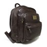 Mochila de Couro Enzo – Marrom Café - tam: Pequeno - 2