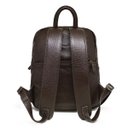 Ver imagem 4 de Mochila de Couro Enzo – Marrom Café - Tam: Pequeno