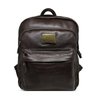 Mochila de Couro Enzo – Marrom Café - tam: Pequeno - 1