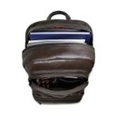 Ver imagem 5 de Mochila de Couro Enzo – Marrom Café - Tam: Pequeno