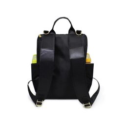 Mochila para bebê sintético modelo Gabriela - Preto - 4