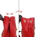 Ver imagem 4 de Mochila de Couro Michele - Vermelho