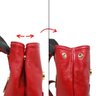 Mochila de Couro Michele - Vermelho - 4