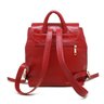 Mochila de Couro Michele - Vermelho - 5