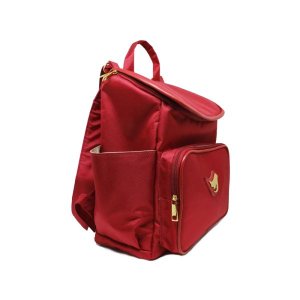 Mochila para bebê sintético modelo Gabriela - Vermelho