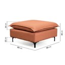 Ver imagem 4 de Puff Modular com Pé Metal Sôma CabeCasa MadeiraOriginals