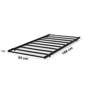 Ver imagem 3 de Cama com Rodinhas Auxiliar Suporte Colchão Solteiro:preto