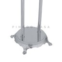 Ver imagem 4 de Misturador Monocomando de Piso para Banheira Itinga Pingoo.casa - Prata