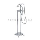 Ver imagem 2 de Misturador Monocomando de Piso para Banheira Itinga Pingoo.casa - Prata