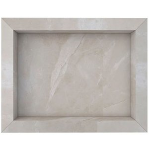 Nicho Diamante em Porcelanato 60x30cm Bege - P100341 - Cozimax Nicho Porcelanato 60x30 Diamante Bege