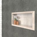 Ver imagem 3 de Nicho Diamante em Porcelanato 60x30cm Bege - P100341 - Cozimax Nicho Porcelanato 60x30 Diamante Bege