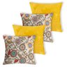 Kit 4 capas de Almofada Jacquard - 0646 - 1