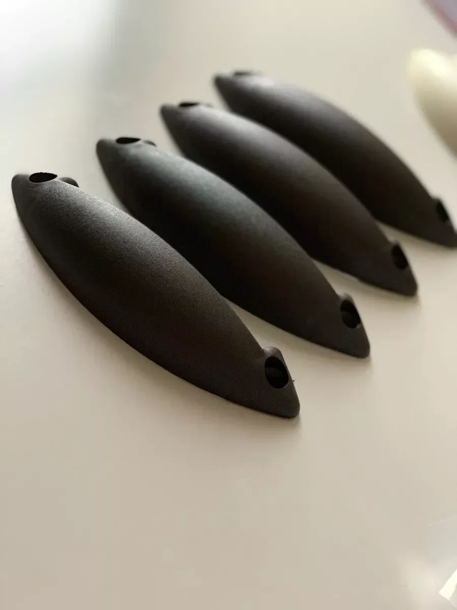 Puxador Cama Box Bau Comoda, Moveis de Madeira em Geral Preto com 15 Unidades com Parafusos - 3