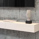 Ver imagem 3 de Rack Suspenso Dior Off White - Edn Moveis