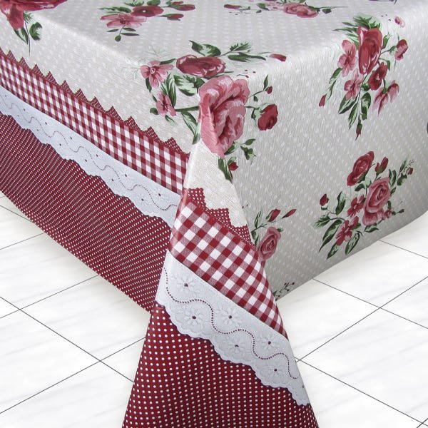 Toalha de Mesa Térmica 1,4 M x 2,5 M 8 Lugares Sofia - 1