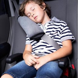 Almofada Para Cinto De Segurança Infantil Cinza Kababy - 2